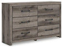 Graystorm Dresser and Mirror - Furniture Now (CA)