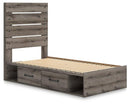 Graystorm Bed with Storage - Furniture Now (CA)