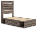 Graystorm Bed with Storage - Furniture Now (CA)