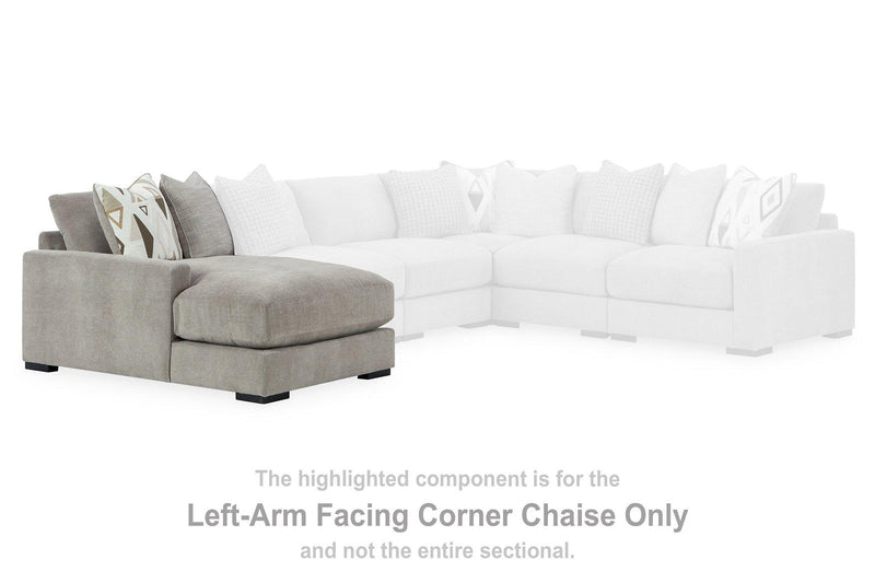 Aslan Court Sectional with Chaise - Furniture Now (CA)