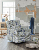 Dustinford Swivel Glider Accent Chair - Furniture Now (CA)