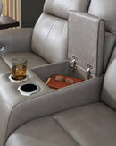 5Z-Comfort Power Reclining Loveseat with Console - Furniture Now (CA)
