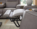 5Z-Comfort Power Reclining Loveseat with Console - Furniture Now (CA)
