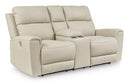 Dahlmoore Power Reclining Loveseat with Console - Furniture Now (CA)