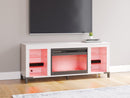 Brollevi 60" TV Stand with Electric Fireplace - Furniture Now (CA)