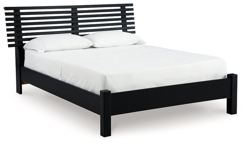 Danziar Slat Bed - Furniture Now (CA)