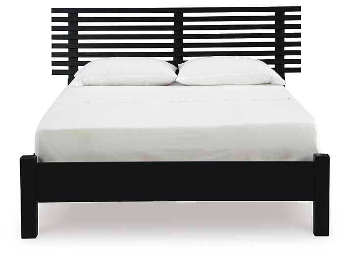 Danziar Slat Bed - Furniture Now (CA)