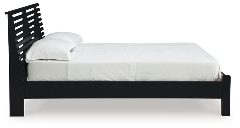 Danziar Slat Bed - Furniture Now (CA)
