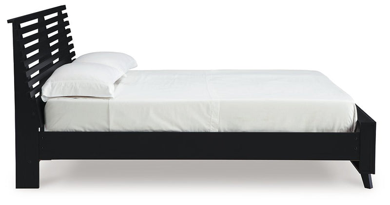 Danziar Slat Bed - Furniture Now (CA)