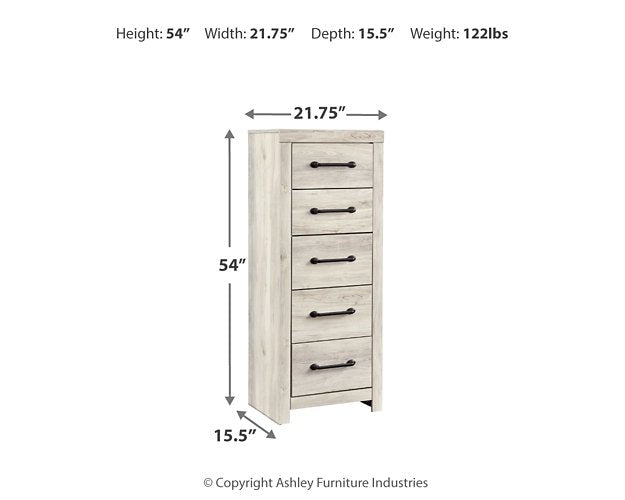 Cambeck Narrow Chest of Drawers - Furniture Now (CA)