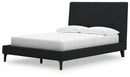Cadmori Upholstered Bed with Roll Slats - Furniture Now (CA)