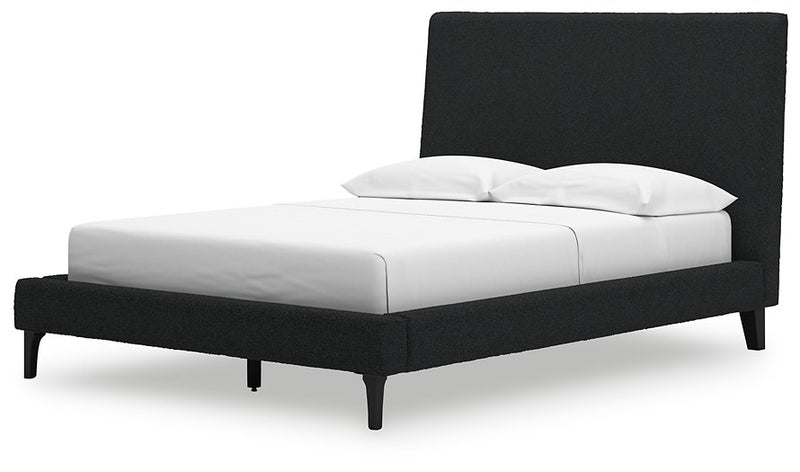 Cadmori Upholstered Bed with Roll Slats - Furniture Now (CA)