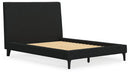 Cadmori Upholstered Bed with Roll Slats - Furniture Now (CA)