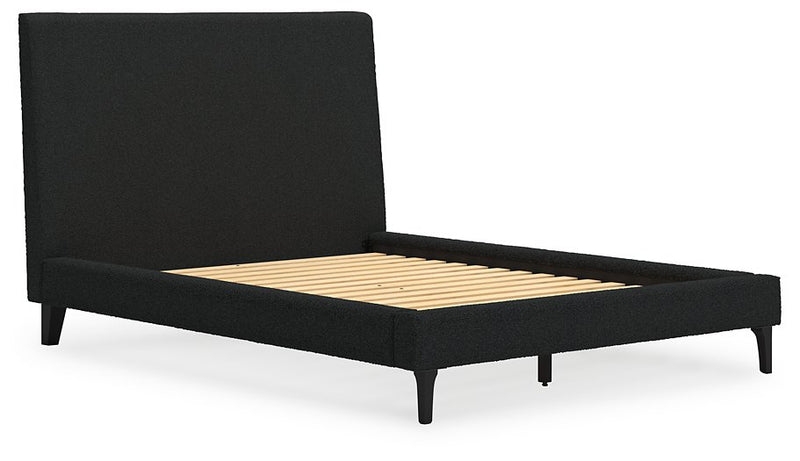 Cadmori Upholstered Bed with Roll Slats - Furniture Now (CA)