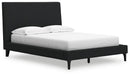 Cadmori Upholstered Bed with Roll Slats - Furniture Now (CA)