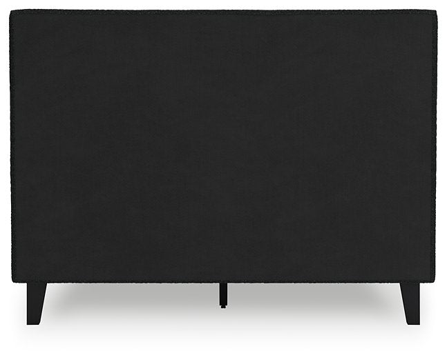 Cadmori Upholstered Bed with Roll Slats - Furniture Now (CA)