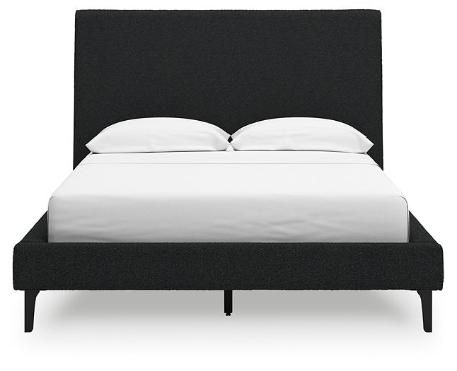 Cadmori Upholstered Bed with Roll Slats - Furniture Now (CA)