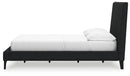 Cadmori Upholstered Bed with Roll Slats - Furniture Now (CA)