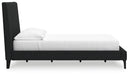 Cadmori Upholstered Bed with Roll Slats - Furniture Now (CA)