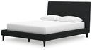 Cadmori Upholstered Bed with Roll Slats - Furniture Now (CA)
