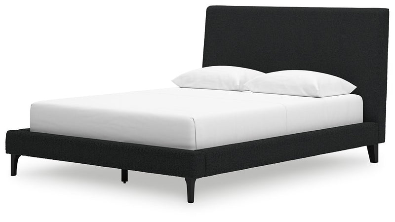 Cadmori Upholstered Bed with Roll Slats - Furniture Now (CA)
