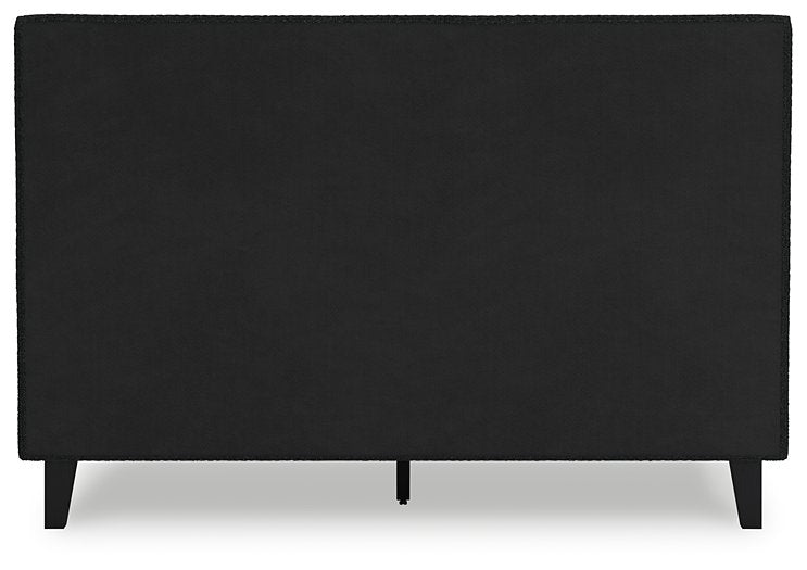 Cadmori Upholstered Bed with Roll Slats - Furniture Now (CA)