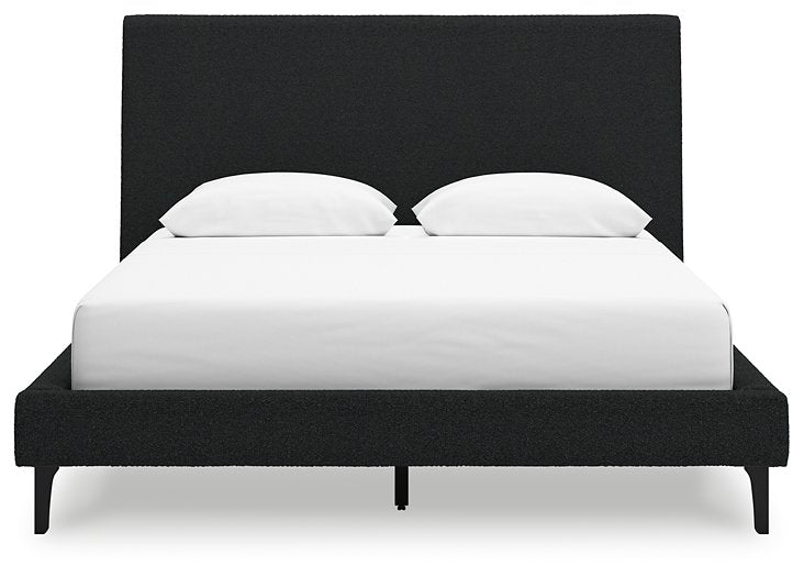 Cadmori Upholstered Bed with Roll Slats - Furniture Now (CA)