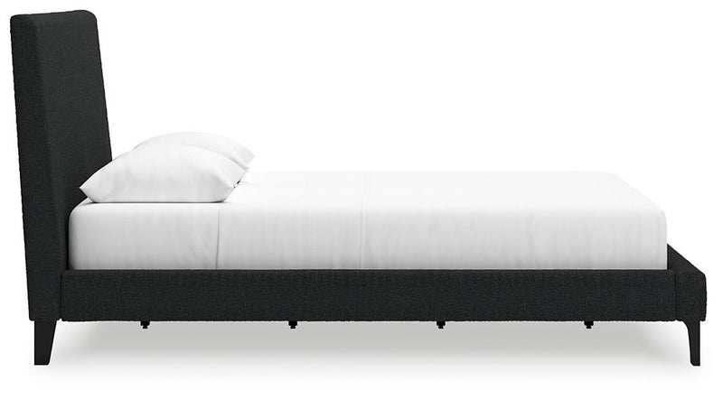 Cadmori Upholstered Bed with Roll Slats - Furniture Now (CA)