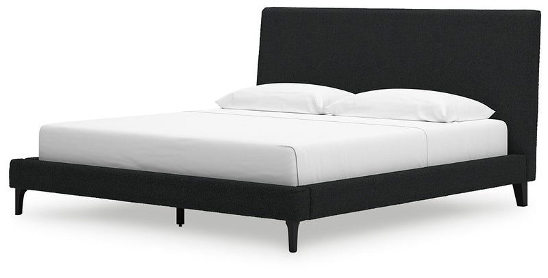 Cadmori Upholstered Bed with Roll Slats - Furniture Now (CA)