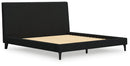 Cadmori Upholstered Bed with Roll Slats - Furniture Now (CA)