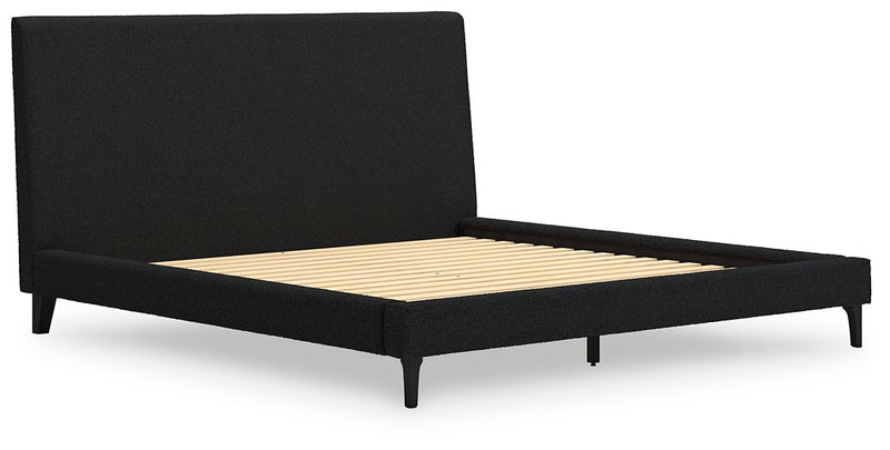 Cadmori Upholstered Bed with Roll Slats - Furniture Now (CA)