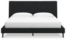 Cadmori Upholstered Bed with Roll Slats - Furniture Now (CA)