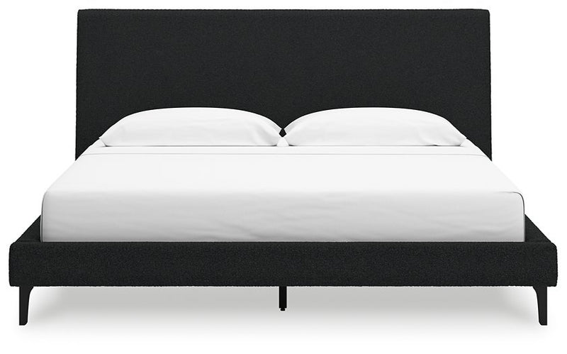 Cadmori Upholstered Bed with Roll Slats - Furniture Now (CA)