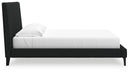 Cadmori Upholstered Bed with Roll Slats - Furniture Now (CA)