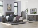 Chevron Queen Bedroom Set – Sylveri SKU: B4801-271, 31, 36, 46, 92 - Furniture Now (CA)