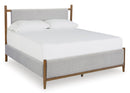 Lyncott Queen Upholstered Panel Bed - Furniture Now (CA)