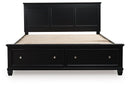 Lanolee Panel Storage Bed