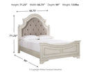 Realyn Upholstered Bed - Furniture Now (CA)