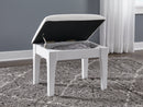 Chalanna Vanity Stool - Furniture Now (CA)