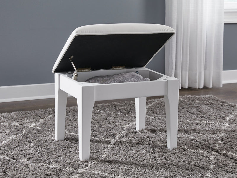 Chalanna Vanity Stool - Furniture Now (CA)