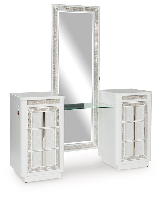 Chalanna Vanity with Mirror - Furniture Now (CA)