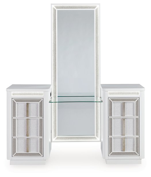 Chalanna Vanity with Mirror - Furniture Now (CA)