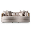 AICO Michael Amini Carmela Mansion Sofa Almond Gold - Furniture Now (CA)