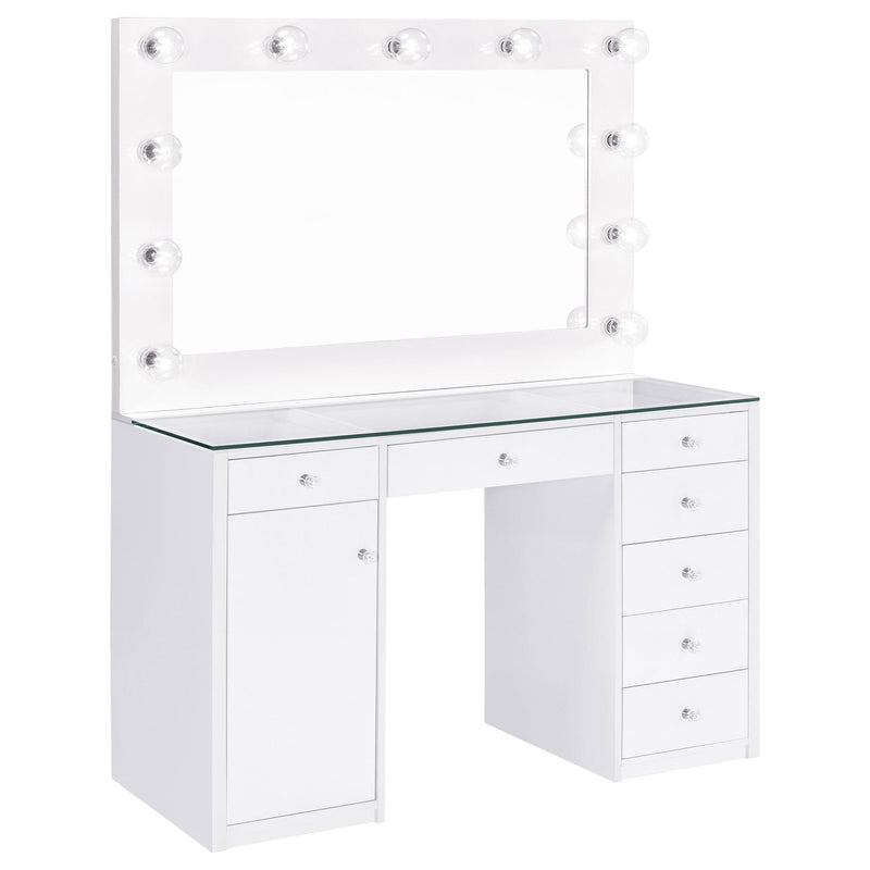 Acena Vanity Table and Mirror - Furniture Now (CA)