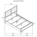 Cavelle 5 Pc Bedroom Set - Furniture Now (CA)