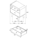 Robyn Nightstands - Furniture Now (CA)