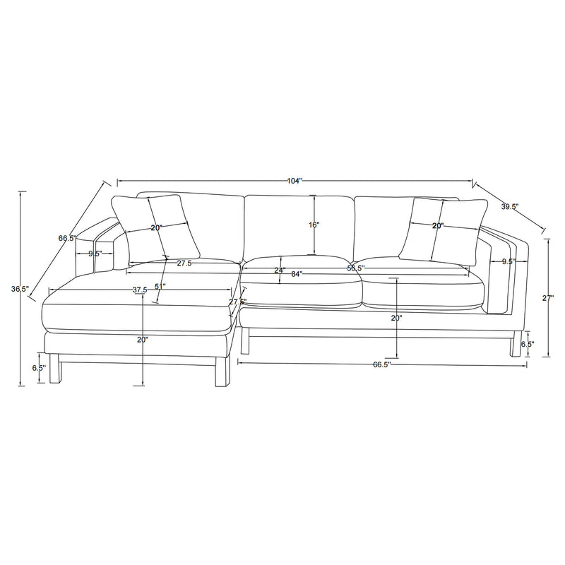Geneva Stationary Sectionals - Furniture Now (CA)