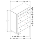 Arini 5 Pc Bedroom Set - Furniture Now (CA)