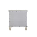 Sandy Beach 3-drawer Nightstand Cream White - Furniture Now (CA)