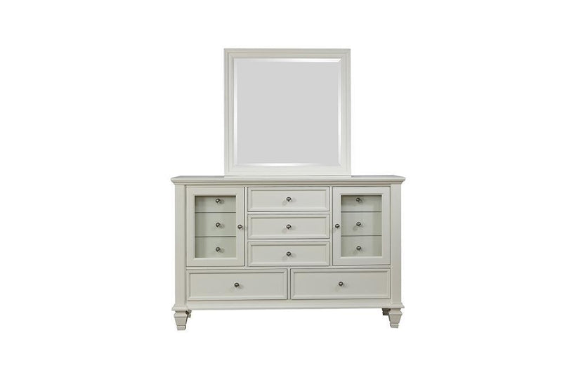 Sandy Beach 11-drawer Rectangular Dresser Cream White - Furniture Now (CA)
